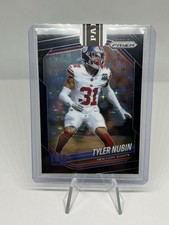 2025 Panini Prizm Tyler Nubin #250 Black Stars 1/1 Giants Card