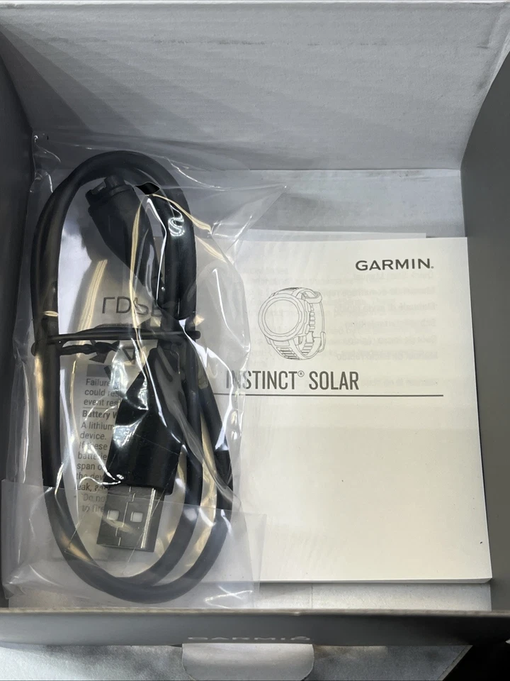 Garmin Instinct Solar Standard Edition 45mm GPS Smart Watch Graphite - Image 4 of 4