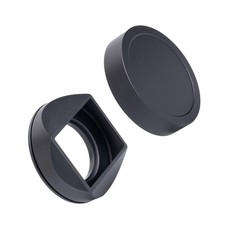 For Fujifilm Fuji XF 23mmF2.8 R WR Metal Lens Hood with 39mm Adapter Ring Black