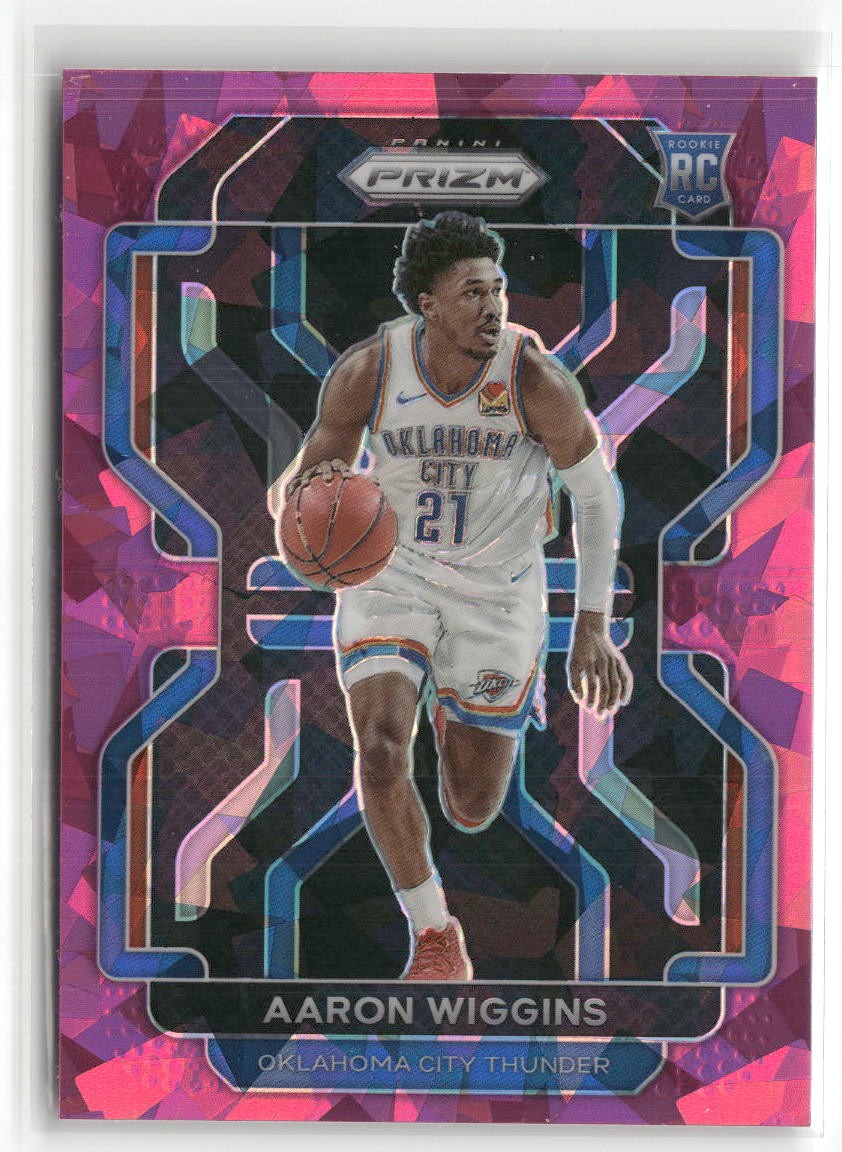 2021-22 Panini Prizm #286 Aaron Wiggins Pink Ice ☘️A21