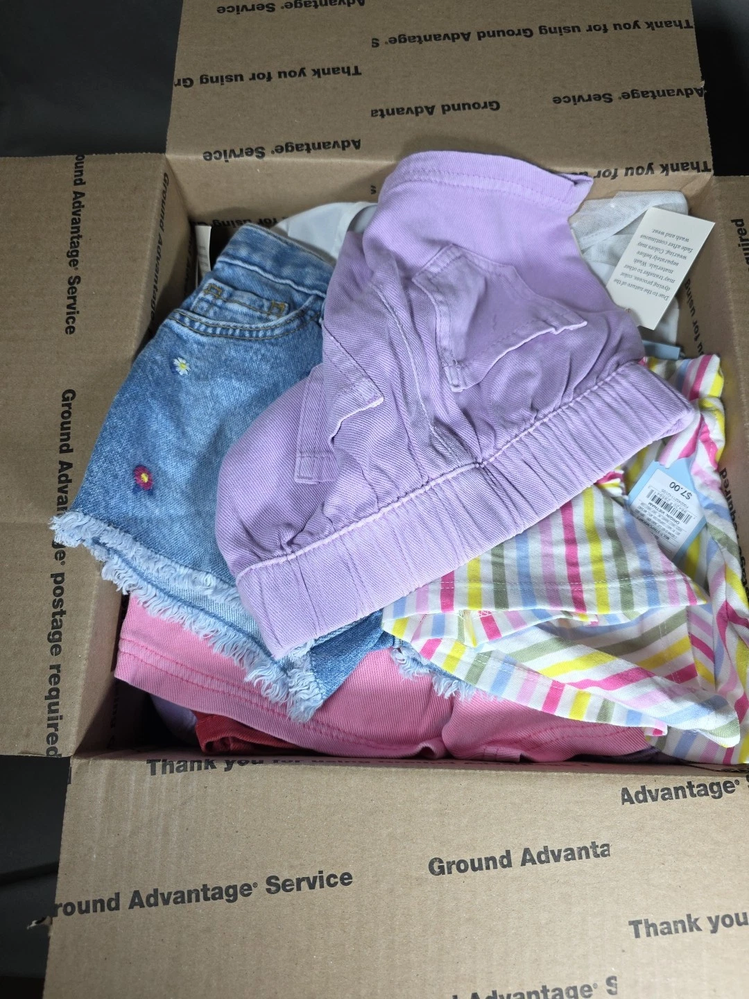 Cat & Jack Toddler Girls Clothing Lot of 24 Multiple Sizes Multiple Denim Shorts
