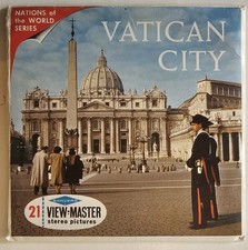 Vatican City View Master Packet B178 3 Reels Book Nations of the World