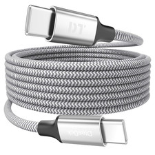 15 Ft USB C Cable Extra Long 60W Fast Charging USBC to USB-C Cord 480Mbps Data