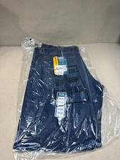 Carhartt Rugged Flex Relaxed Fit Straight Leg Stretch Jeans Blue Dark Wash
