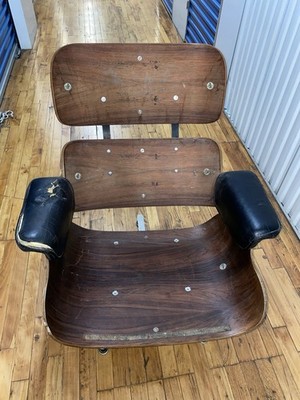 Vintage 60s Herman Miller Eames 670 Lounge Chair Rosewood w/ Original Labels