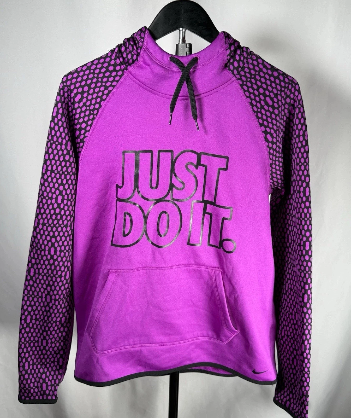 Nike Orchid Purple Women’s Hoodie Sweater Sweatshirt Therma-Fit Just Do It M