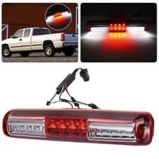 LED Tail High Mount 3rd Third Brake Light Cargo Lamp Waterproof Red and White