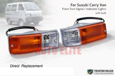 Paar Blinker vorne passend für Suzuki Carry Van mit Birnen