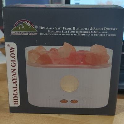 Himalayan Glow Himalayan Salt Flame Humidifier & Aroma Diffuser 200ml NL-008