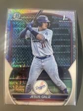 Jesus Galiz Bowman Mojo Refractor 2023 #187