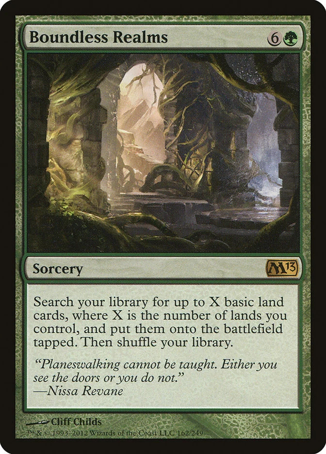 MTG Boundless Realms Magic 2013 162 LP Magic 2013 (M13) Rare