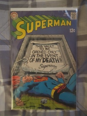 Superman #213 (DC Comics January 1969) VF condition