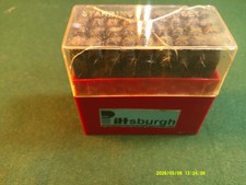 THIRTY SIX 36 PIECE PITTSBURGH 1/4" STEEL STAMP SET