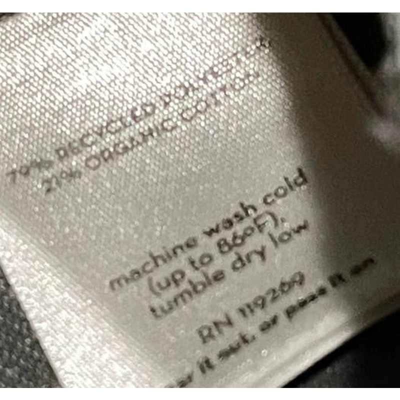 Nau Utility Pants Women Size 8 Gray Slim Fit Organic Cotton Blend Sustainable - Image 4 of 4