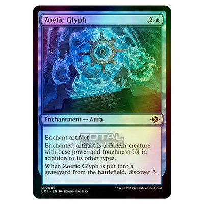 Magic The Gathering - Die verlorenen Höhlen von Ixalan - Zoetische Glyphe - 0086 (Folie)