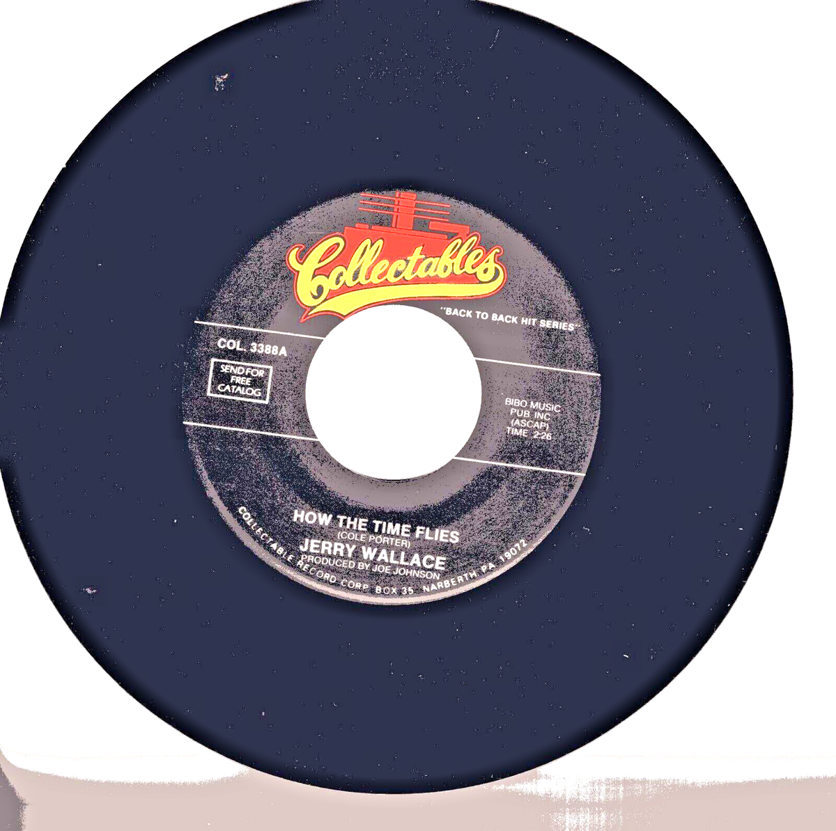 JERRY WALLACE: In the Misty Moonlight / How The Time Flies - 45
