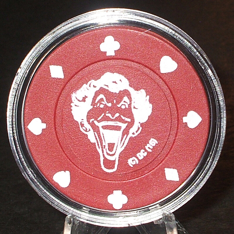 (1) The Joker Poker Chip Golf Ball Marker Red DC Comics eBay