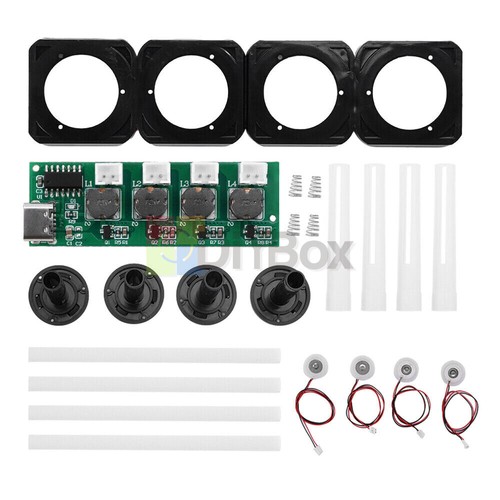 Type-C Humidifier DIY Kits Ultrasonic Mist Maker Driver Circuit Board 4 Atomizer - Picture 17 of 27