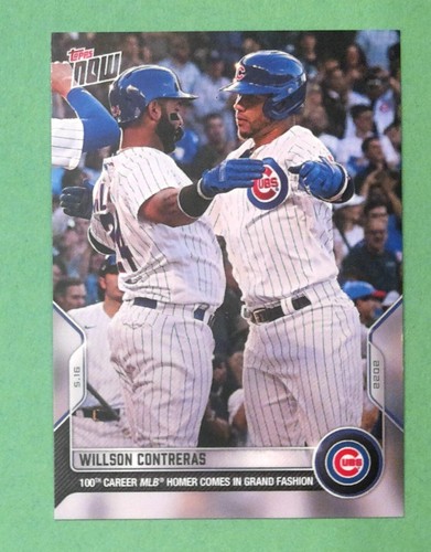 2022 Topps Now 189 Willson Contreras