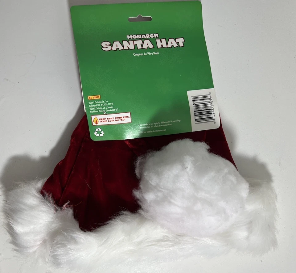 Sombrero de Papá Noel de Rubí vacaciones de Navidad señora Claus Foto 2 de 4