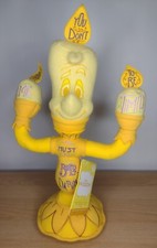 Disney Wisdom Plush 6/12 Lumiere Beauty  The Beast Limited Release Tagged.