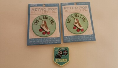3 Horizon group USA Retro Pop Cool little patch things This is how i roll 2017