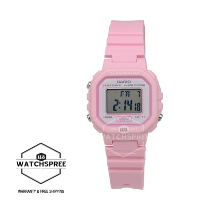 Casio Digital Pink Resin Band Watch LA20WH-4A1 LA-20WH-4A1 | eBay