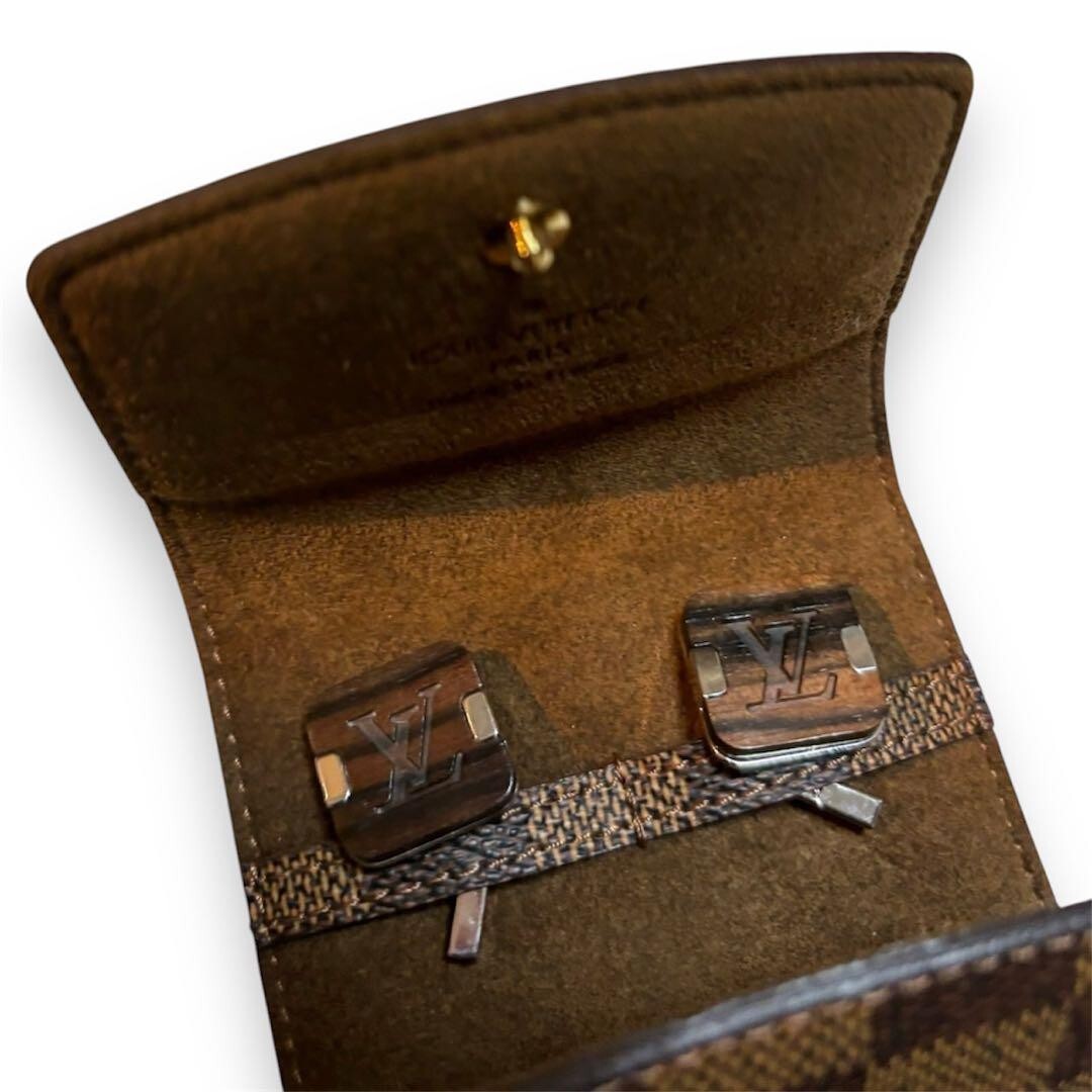 Authentic LOUIS VUITTON Bouton de Manchettes Cuff… - image 2