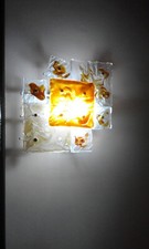 Applique Venini anni 70 by Toni Zuccheri vetro Murano