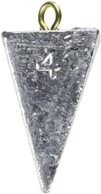 Lot of 25 4oz and 25 3oz pyramid sinkers. FREE SHIPPING 