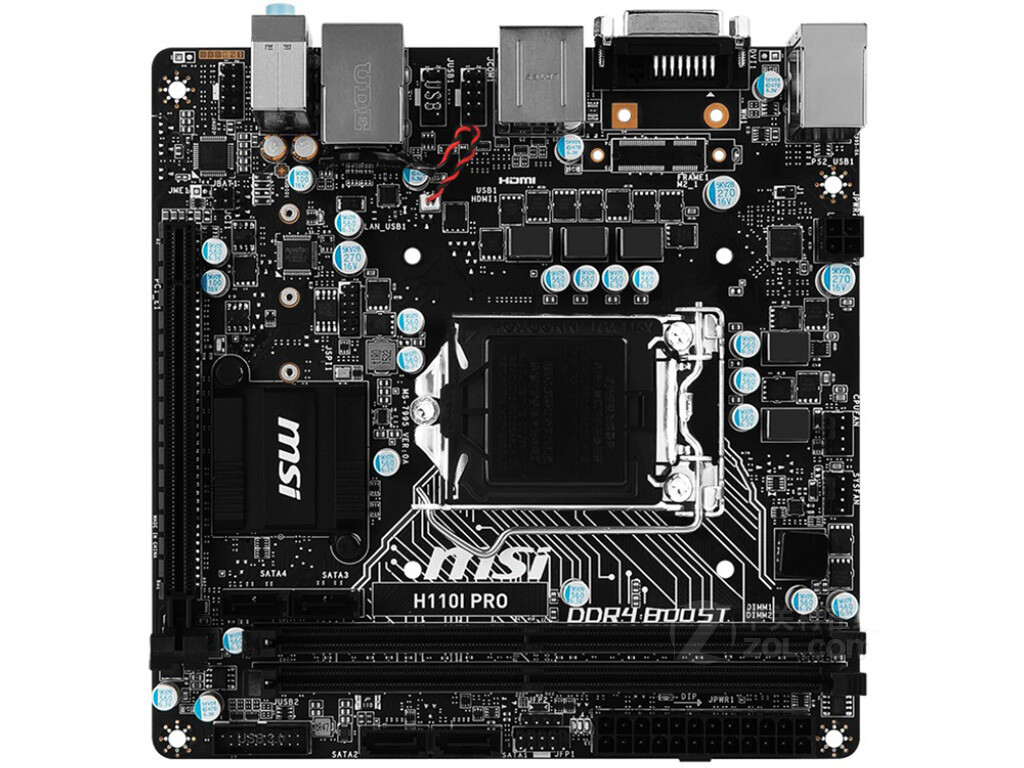 For MSI H110I PRO motherboard H110 LGA1151 2*DDR4 32G DVI+HDMI M