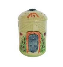 Vintage Japan Ceramic Parmesan Shaker Cottage Theme