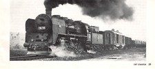 2-10-0 Deutsche Reichsbahn DR German Train Near Babeni Romania Vtg Mag Excerpt