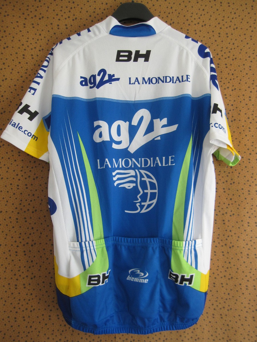 Maillot Cycliste Ag2R La Mondiale BH Biemme – France 2008 – Taille 4 / L – Occasion