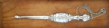 Sterling silver Judaica Yad Torah scroll pointer