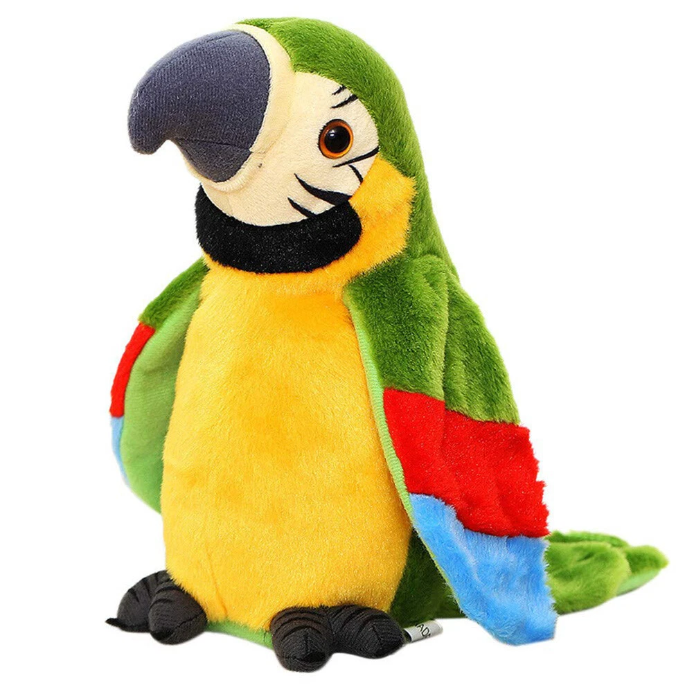 Talking top toy bird