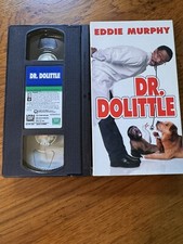 Dr. Dolittle VHS 1998 Video Tape Eddie Murphy Original