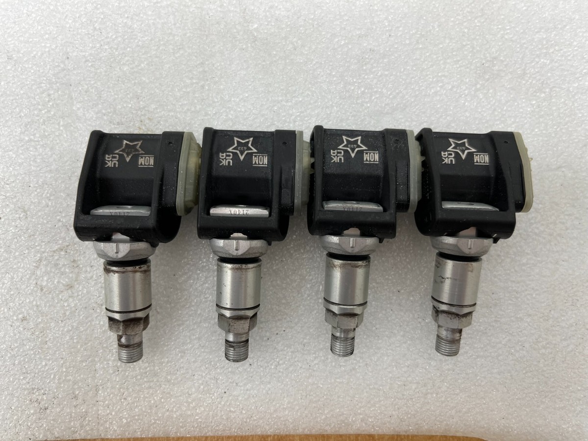 BMW SET of 4 TPMS Tire Pressure Monitor Sensor x4 10R050113548 