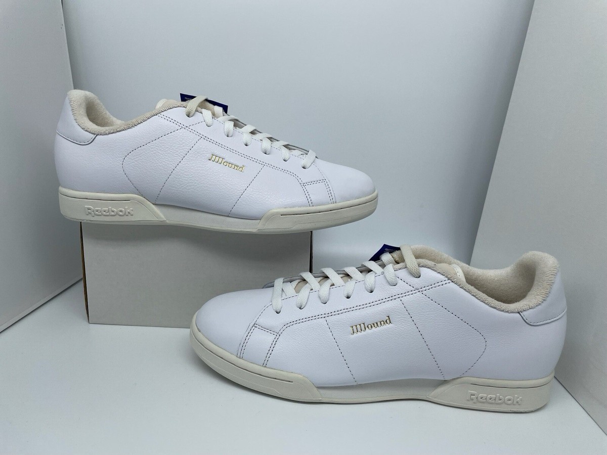 Reebok X JJJJound NPC 2 Triple White Casual Sneakers Men