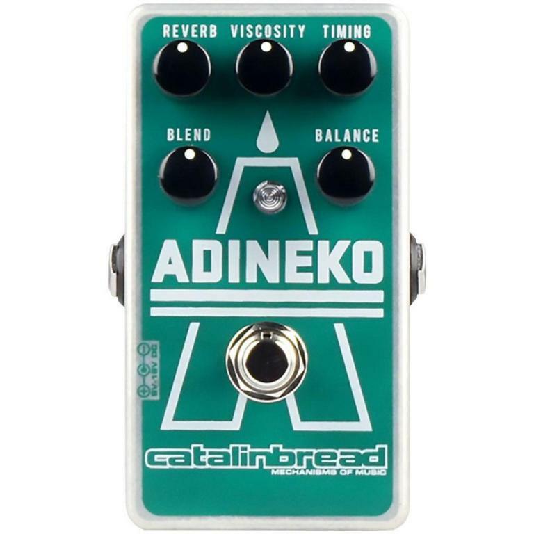 Catalinbread Adineko Oil Can Delay Pedal - Turquoise for