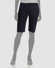 175 Vince Women's Blue Cotton Bermuda Shorts US Size 2