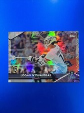 2022 Topps PLL Premier Lacrosse LOGAN WISNAUSKAS Rainbow Foil RC SP 👀🌈🐢🥍🔥