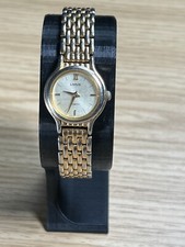 Vintage Lorus Watch V810-1160-Gold Tone B5