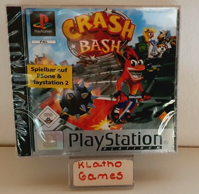Crash Bash Für Ps1 / Playstation One Neu in Folie Platinum Edition    C4526