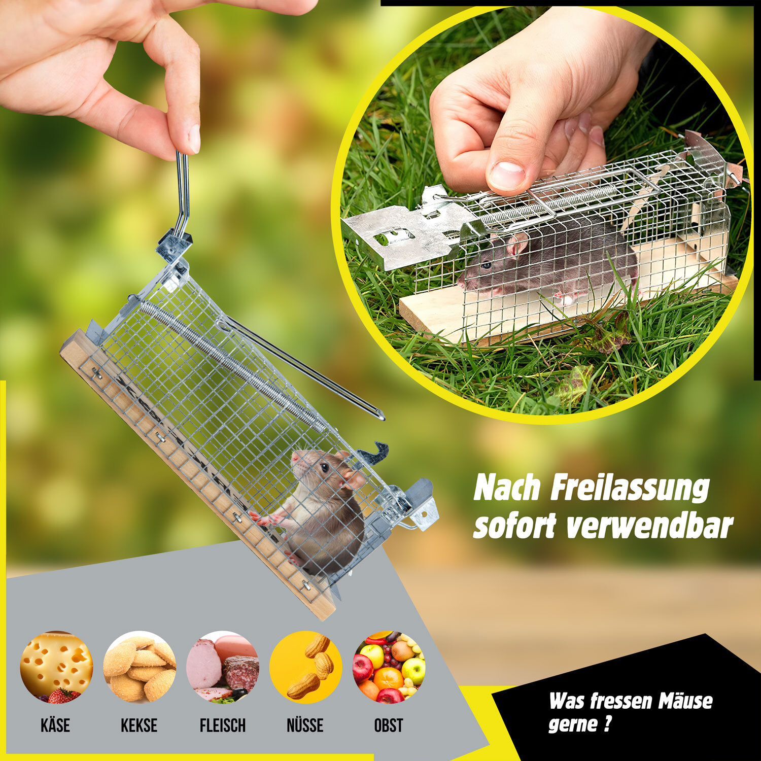 Lebendfallen Für Mäuse - Mäuse Vertreiben Oder Fangen - Foto 6