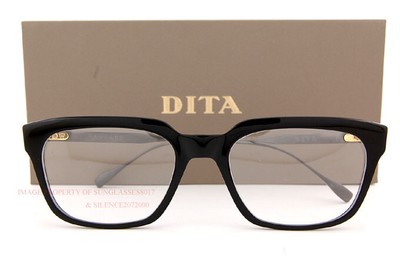 E Brand New DITA Eyeglass Frames ARGAND DTX 123-54-01 Black