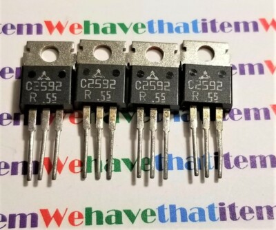 3 Transistors BCR3AM En Boîtier TO220 - Pour Circuits électroniques - Marque Sanken