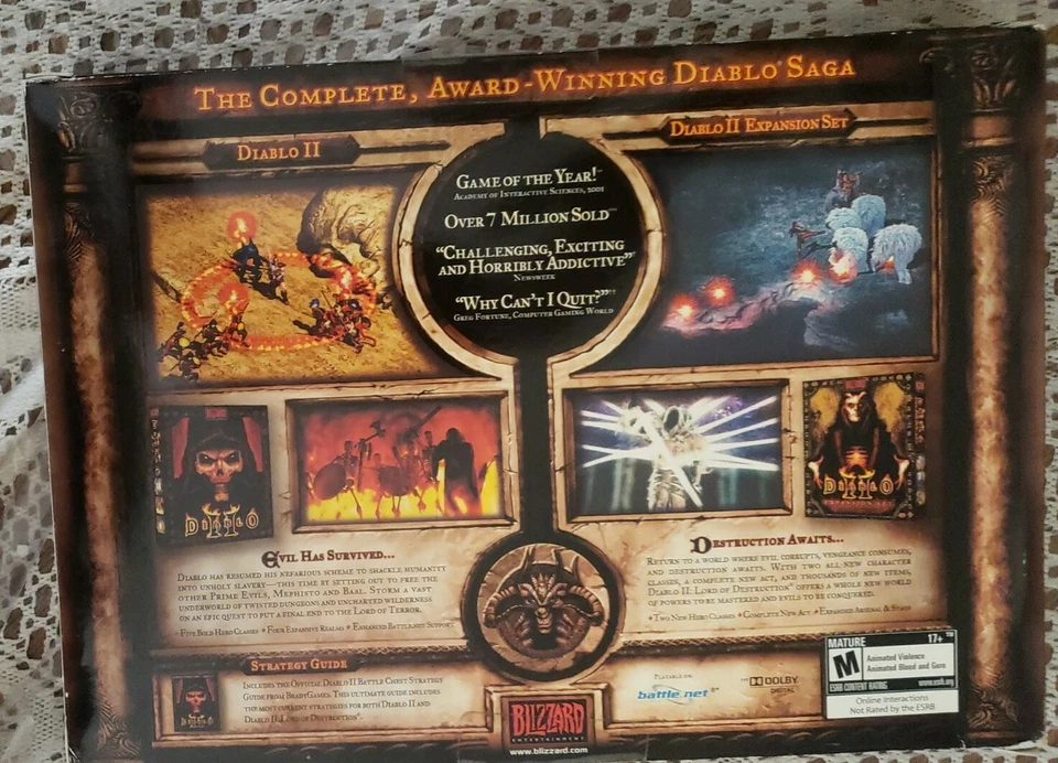 Diablo II Battle Chest Expansion Set Lord of Destruction New Factory Sealed Read - Image 2 of 4