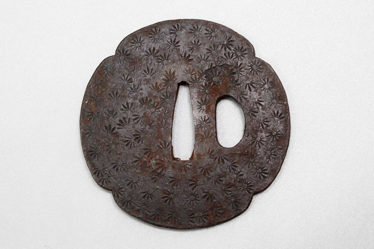 Japanese Tsuba Iron Mokko Gata . NNJ434 | eBay