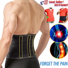 Umbilical Hernia Belt for Men Women - Abdominal Support Binder Compression Bands